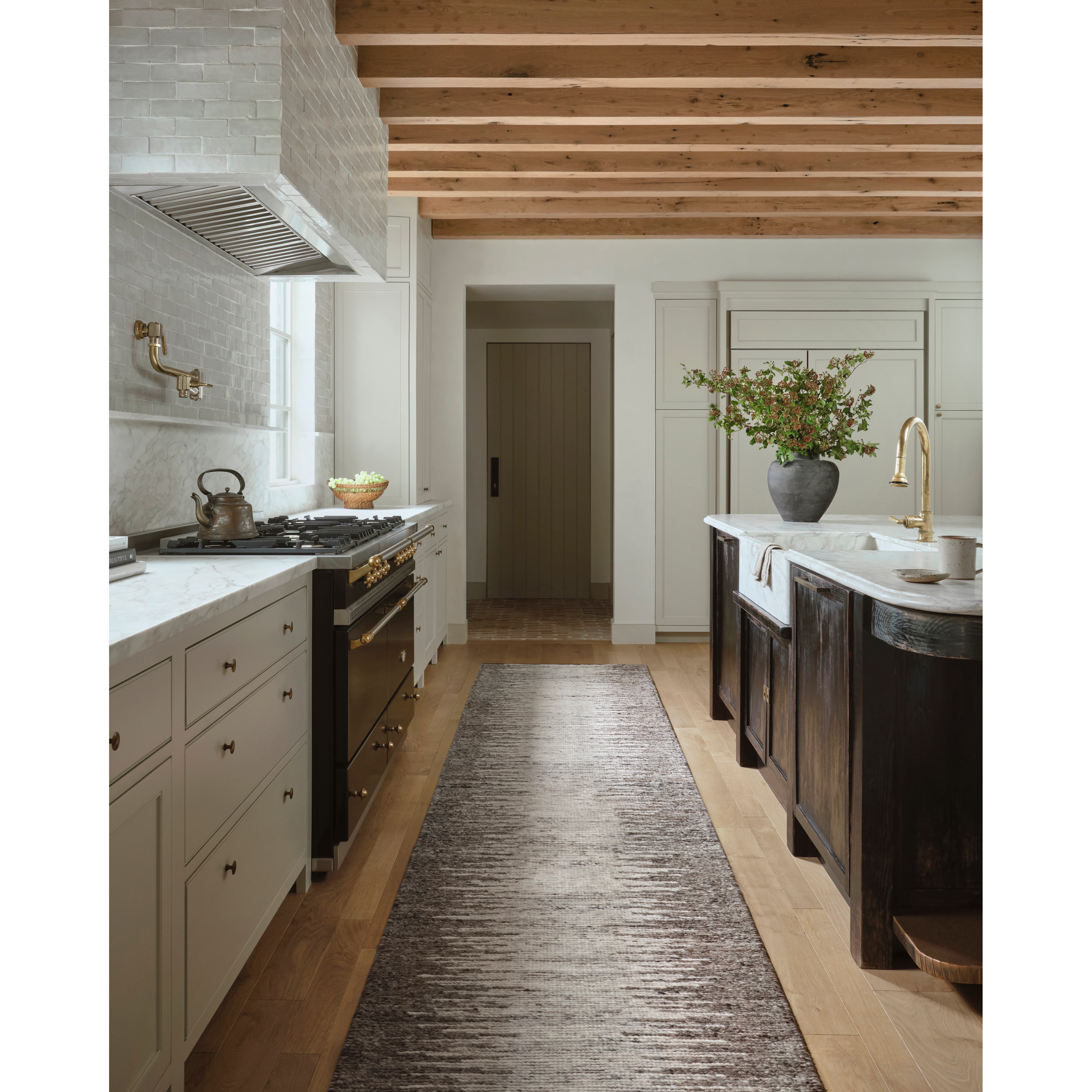 Featuring Mulholland Amber Lewis x Loloi Bark / Natural Hand-Knotted  Rug by Loloi at Amethyst Home. Taking note of Amber Lewis' signature laid-back California aesthetic, the Mulholland Bark / Natural rug is expertly hand-knotted of wool and cotton by skilled artisans in India. The collection offers a soft yet textured pile with a slight variation of tones that make each p. Amethyst Home provides interior design, new construction, custom furniture, and rugs for the Monterey, California metro area.