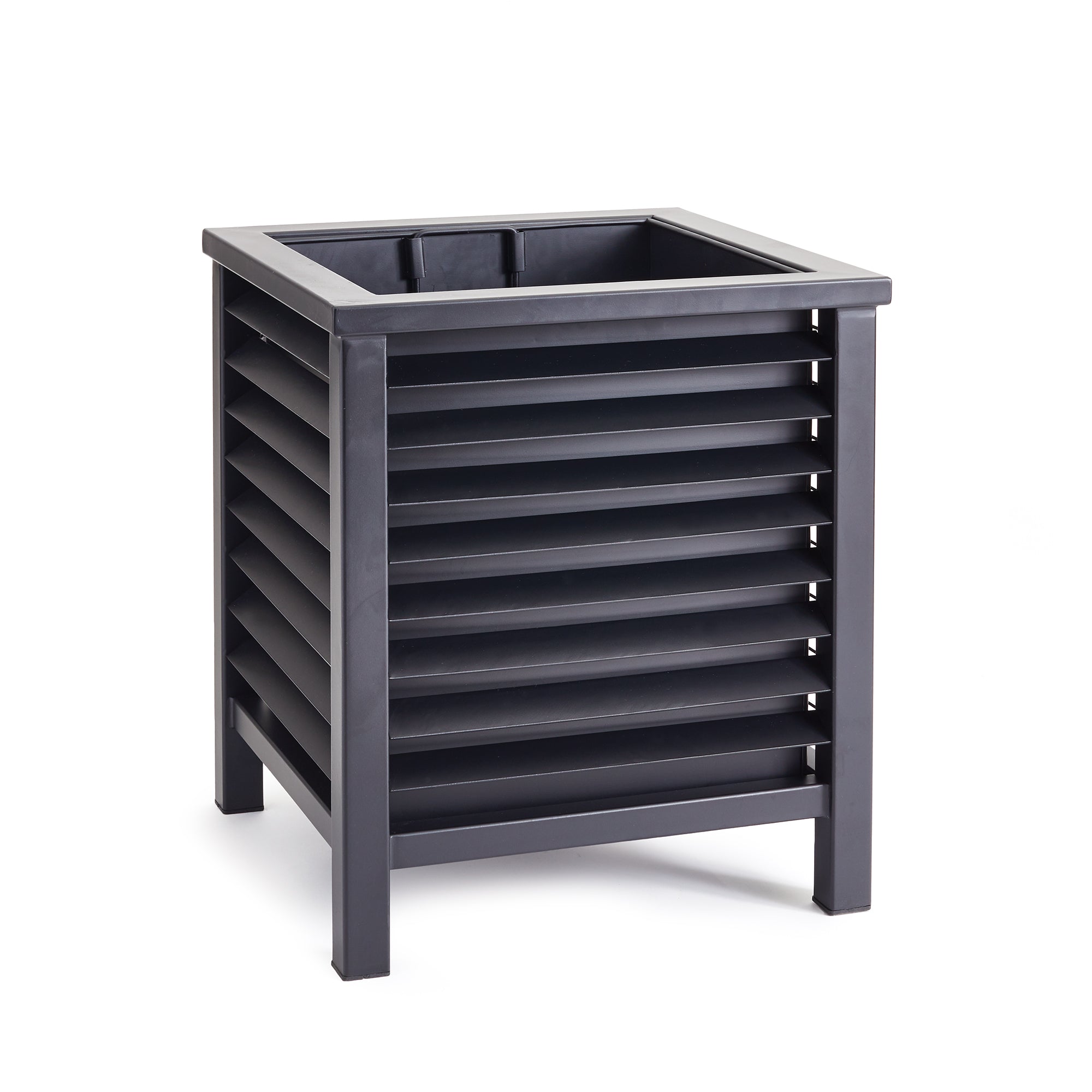 The Aberdeen Planter is as well-made as it is handsome. Powder-coated and lined with a removable insert, it holds your favorite tree inside or out. Amethyst Home provides interior design, new construction, custom furniture, and area rugs in the Newport Beach metro area.