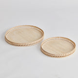 In a woven rattan with a fresh whitewash finish, these substantial, coastal-inspired trays are a welcomed accent in any setting. Perfect for coffee table or ottoman to create a base for a stunning vignette. Amethyst Home provides interior design, new construction, custom furniture, and area rugs in the Des Moines metro area.