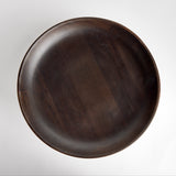 Contemporary and uniquely designed, this footed bowl is made of mango wood. Makes a beautiful serving bowl for dry foods, as well as a gorgeous centerpiece all on its own. Amethyst Home provides interior design, new construction, custom furniture, and area rugs in the Monterey metro area.