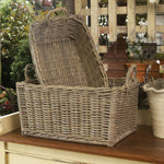When it comes to the classic, casual appeal of rattan, these baskets are some of the best. They make a great set of laundry baskets or any thing you need stored beautifully. Amethyst Home provides interior design, new construction, custom furniture, and area rugs in the Des Moines metro area.