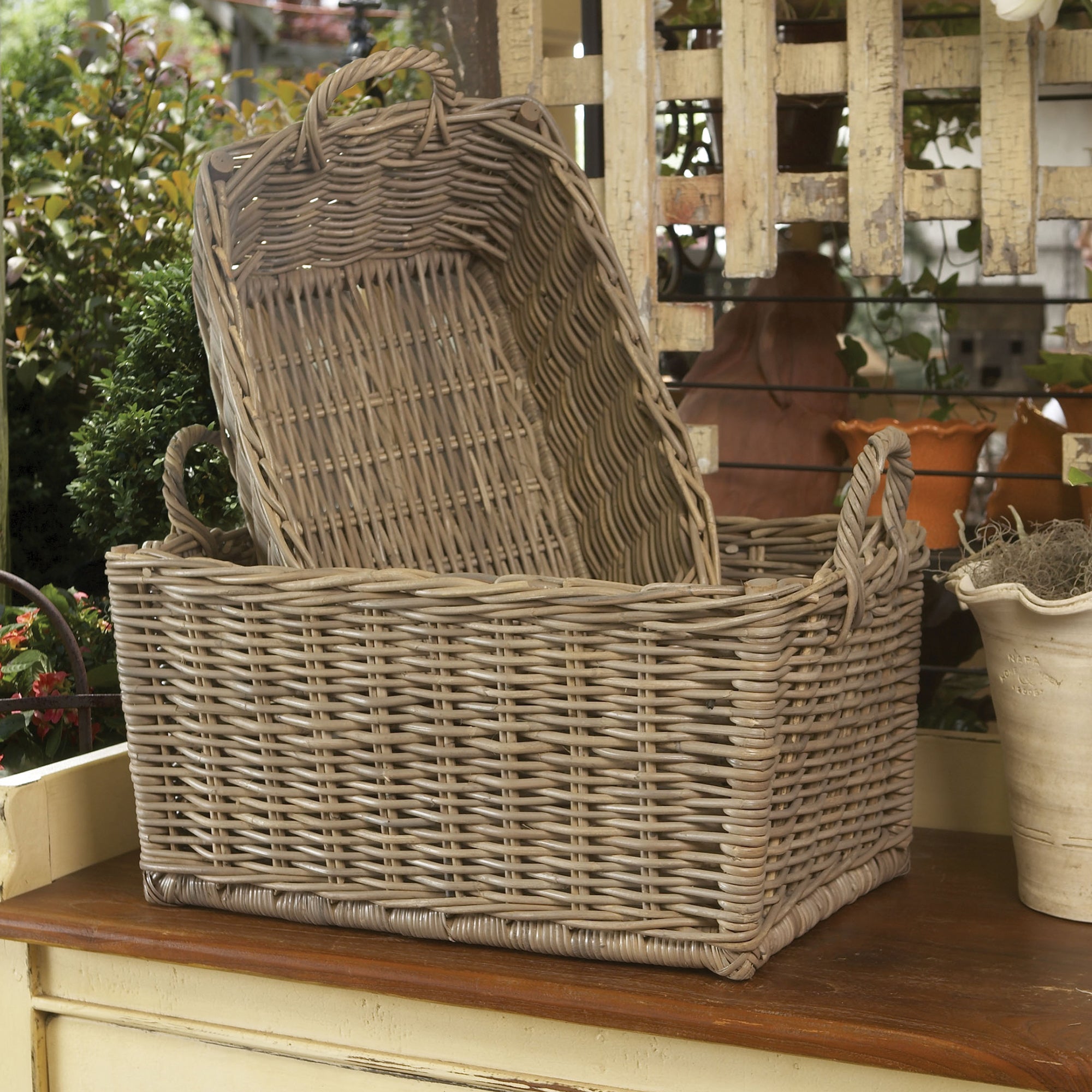 When it comes to the classic, casual appeal of rattan, these baskets are some of the best. They make a great set of laundry baskets or any thing you need stored beautifully. Amethyst Home provides interior design, new construction, custom furniture, and area rugs in the Des Moines metro area.