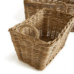 When it comes to the classic, casual appeal of rattan, these baskets are some of the best. They make a great set of laundry baskets or any thing you need stored beautifully. Amethyst Home provides interior design, new construction, custom furniture, and area rugs in the Tampa metro area.
