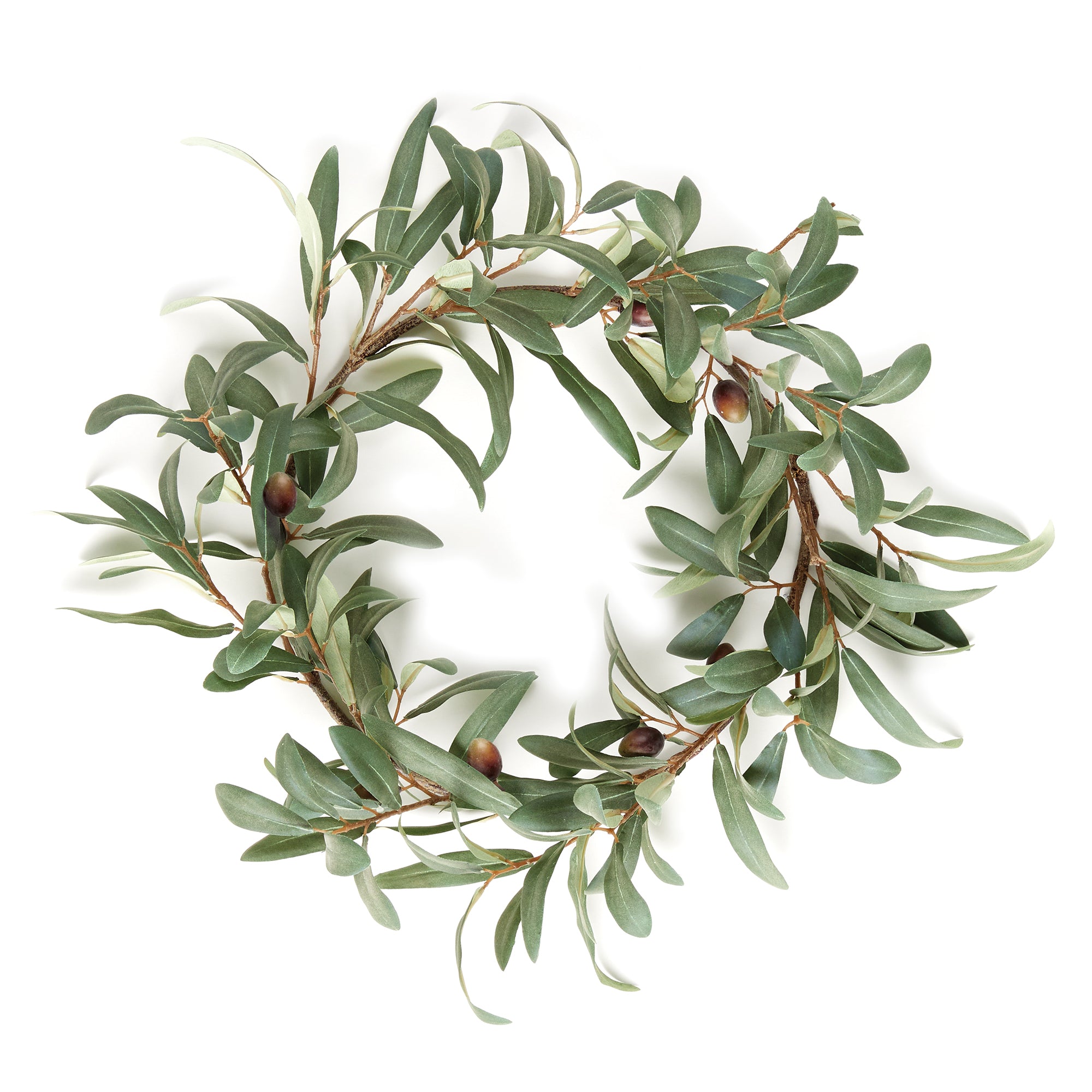 The olive wreath is a charming accent for any space needing a touch of warmth. Distinctive and refined, it's no wonder this Mediterranean beauty has stood the test of time. Amethyst Home provides interior design, new construction, custom furniture, and area rugs in the Miami metro area.