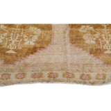 The Vintage Luc Rug features beautiful shades of yellow, and brown in blocked shapes in a runner shape. This rug is easy to maintain and clean because of it’s very little shedding. A perfect rug for your entryway, living and other space. Amethyst Home provides interior design services, furniture, rugs, and lighting in the Seattle metro area.