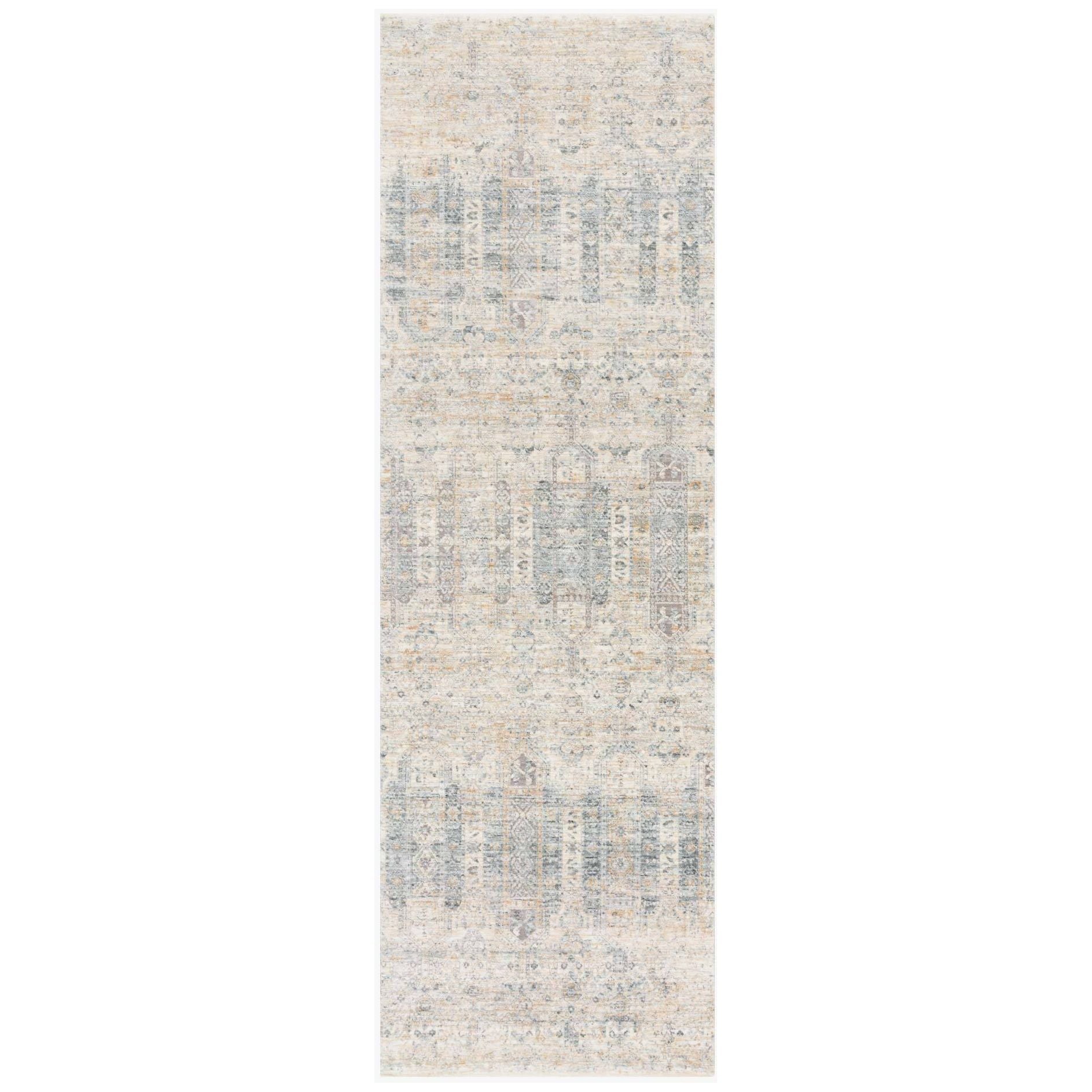 The Pandora Ivory/Mist PAN-02 Rug is power-loomed of 100% polyester, ensuring long-lasting durability, no shedding, and a soft feel underfoot. The pile features a high to low texture making it great for living rooms, bedrooms, or any room where you want cozy and comfortable texture on the floor!