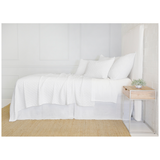 Crafted in Portugal, the Ojai matelasse by Pom Pom at Home is light and casual, bringing comfort with its subtle diamond pattern. The coziest bedding to climb into after a long day.   100% cotton. Machine wash cold; tumble dry low; warm iron as needed. Do not bleach 