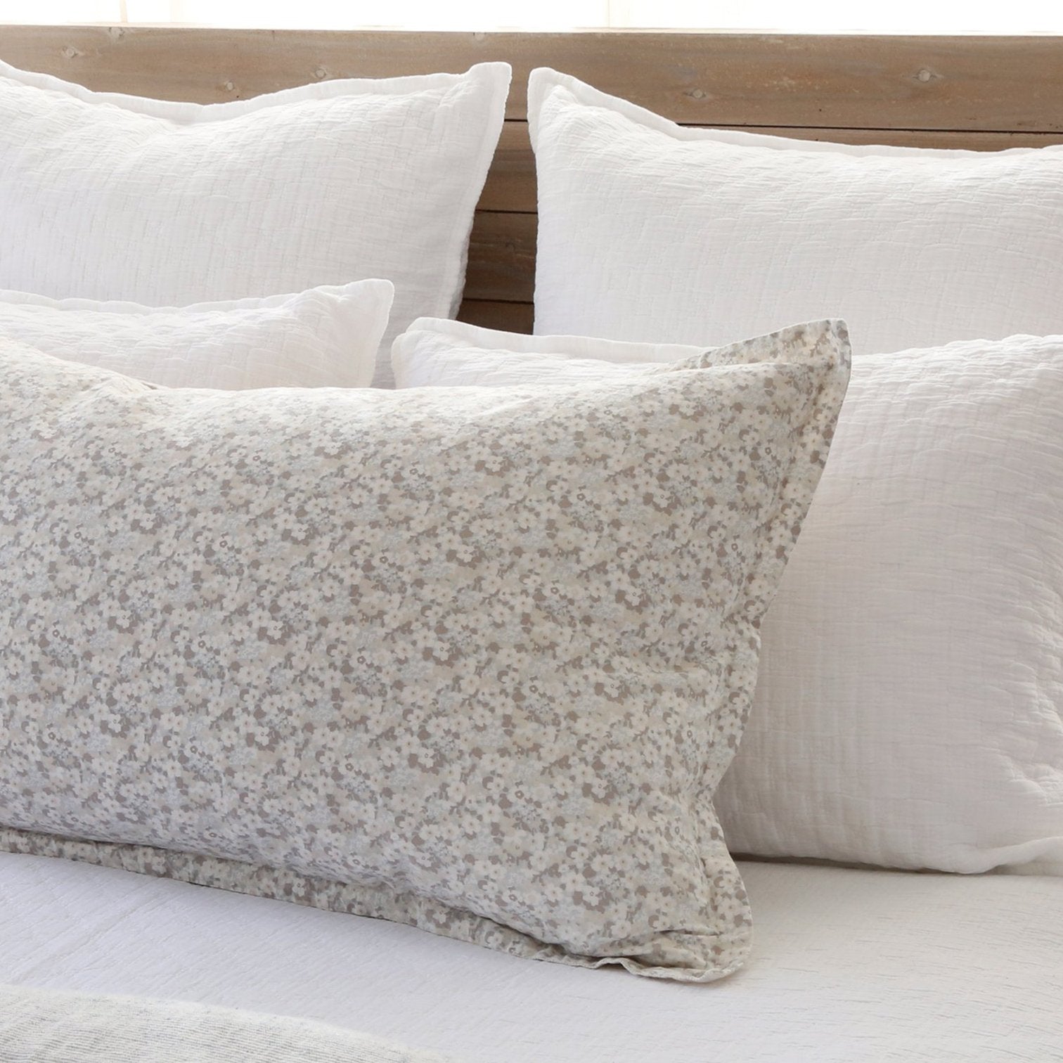 Crafted in Portugal, the Ojai matelasse by Pom Pom at Home is light and casual, bringing comfort with its subtle diamond pattern. The coziest bedding to climb into after a long day.   100% cotton. Machine wash cold; tumble dry low; warm iron as needed. Do not bleach 