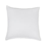 The Harbour White Matelasse Sham features an abstract, geometric weave making it a modern matelasse. The matelasse achieves a beautiful texture without any batting. Amethyst Home provides interior design services, furniture, rugs, and lighting in the Miami metro area.