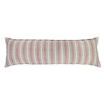 The Montecito Pillow With Insert is a 100% heavy weight hand loomed linen that features alternating thick and thin stripes in a warm color palette of terra cotta and natural surrounded by a 1/2” finished flange. Amethyst Home provides interior design services, furniture, rugs, and lighting in the Seattle metro area.
