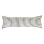The Naples Pillow With Insert is a 100% hand-loomed, heavy weight linen that features a 1/2" flange and alternating thin and medium stripes of ocean and natural. Amethyst Home provides interior design services, furniture, rugs, and lighting in the Des Moines metro area.