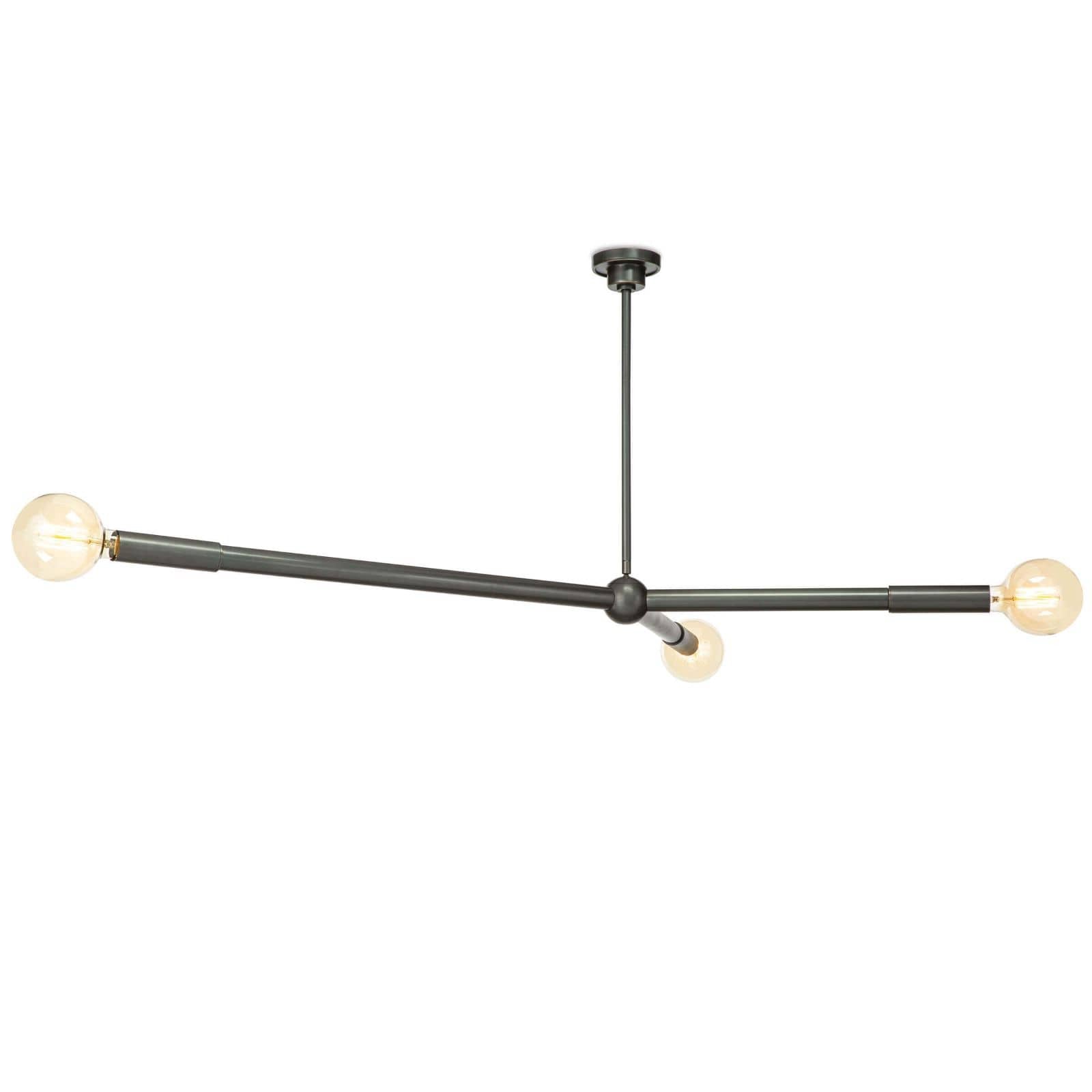 We love that the thin arms of this Talon Chandelier can be angled up or down from its spherical base. Place over your dining table or kitchen island and complete elevate your space!