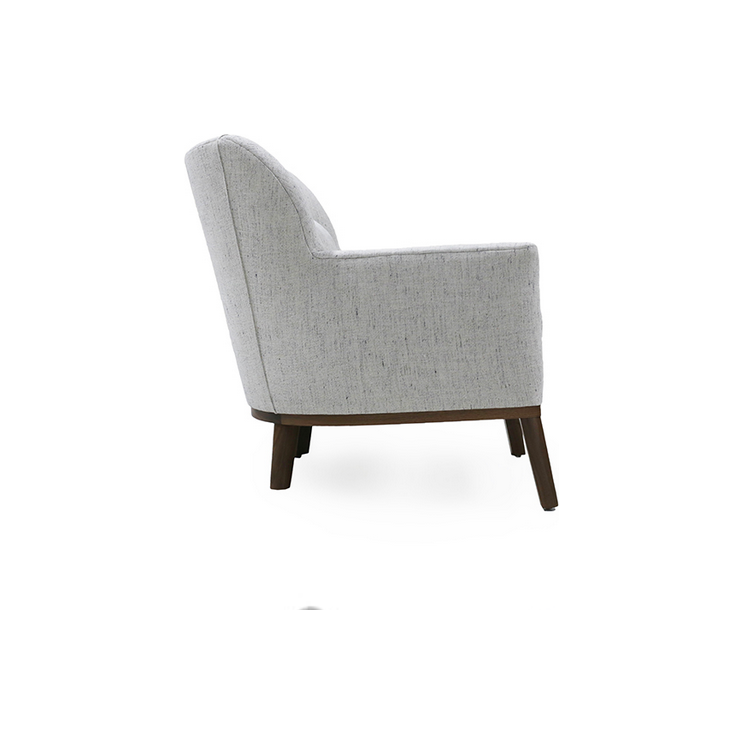 The Reva Occasional Chair is the perfect choice for reading your favorite book or drinking a warm drink. Made with a sustainably harvested hardwood frame and 8-way hand-tied seat construction, this gorgeous chair by Verellen comes standard with: