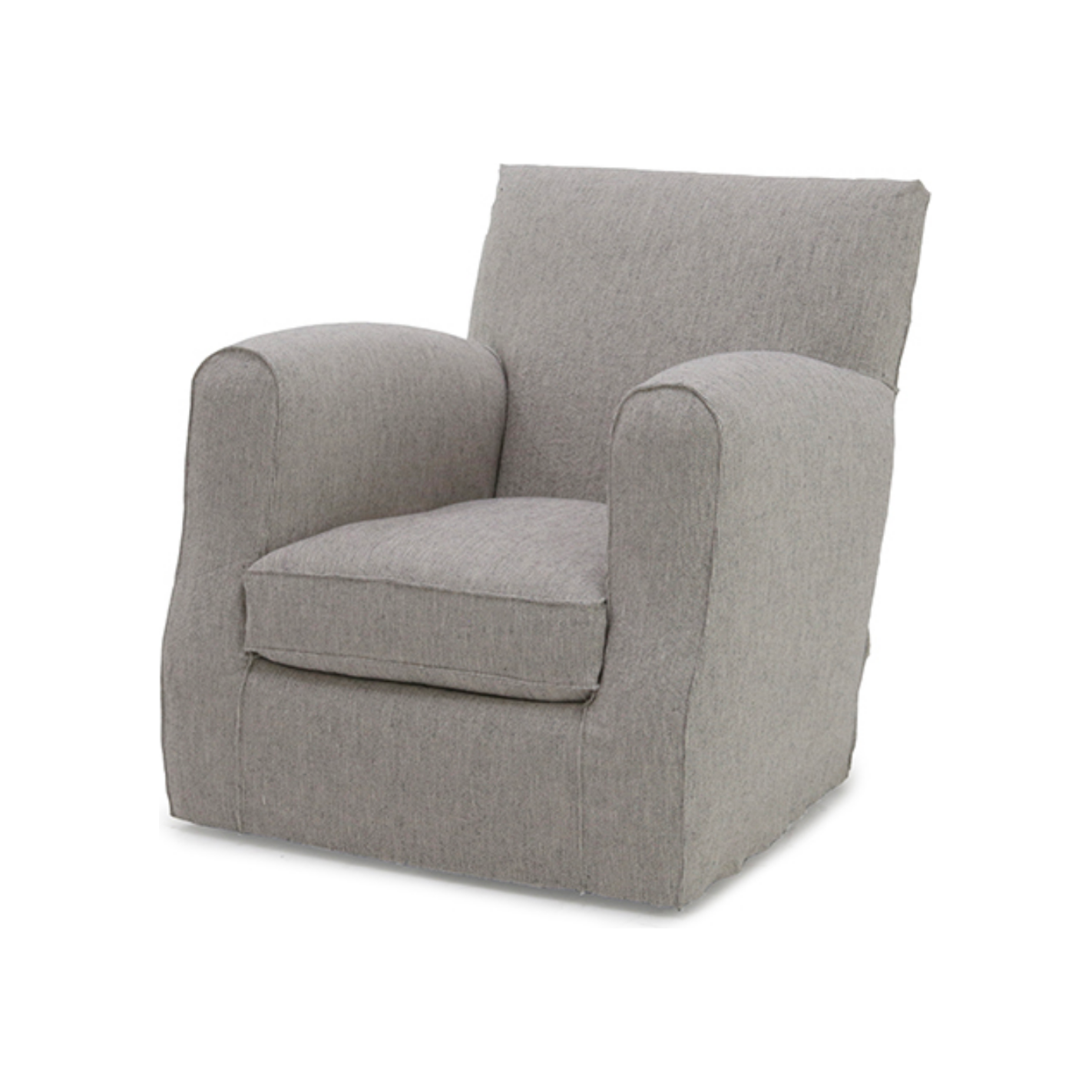 Comfort rules in the Verellen Damien Occasional Chair. Whether it's rocking your baby to sleep or reading your favorite book, this chair will still in the family for years to come. It features:  • Foam Down Wrap Seat Construction • Loose Box Style Seat Cushion • Double Needle • Please Specify Nail Head Selection • Please Specify Leg Finish • Upholstered and Slipcovered Available
