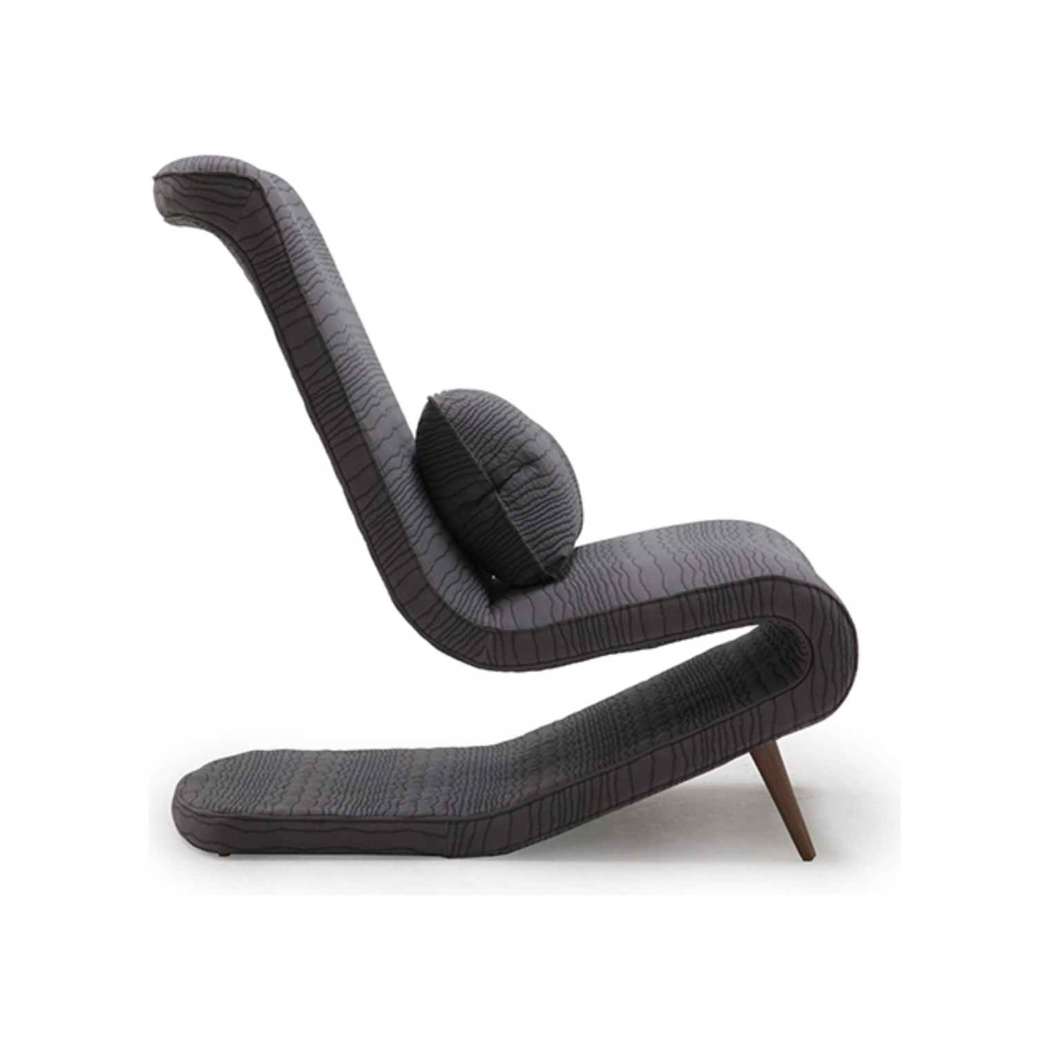 A modern classic, our Marcela Occasional Chair by Verellen comes standard with:  tight seat and back double needle stitch detail upholstered or exposed wood turned legs knife edge kidney pillow standard welt on outside