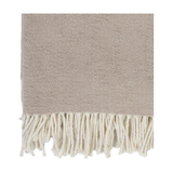 Billie Taupe Throw | shipping 2/15/2024