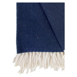 Billie Navy Throw | please contact us for shiping info!