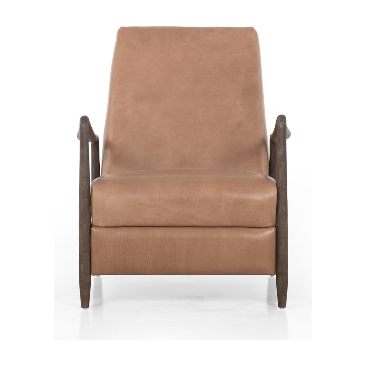 The craftsmanship of the sophisticated Braden Recliner seen here in Dakota Warm Taupe is second to none. With its soft leather and silhouette, this recliner will look great in your main living space or office. Amethyst Home provides interior design services, furniture, rugs and lighting in the Malibu metro area.