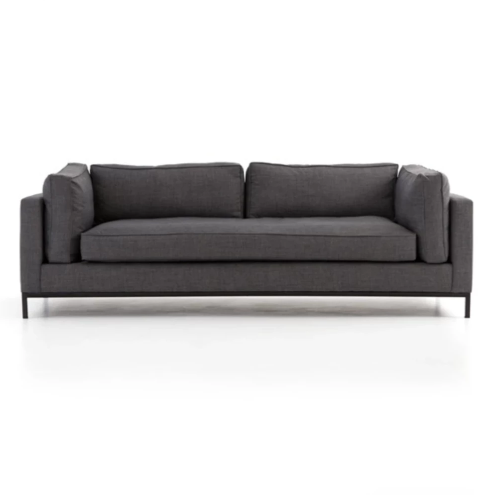 Grammercy Sofa - Charcoal - Amethyst Home
