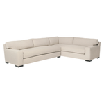 Loft 2 Arm Slipcovered Sectional - Essentials - Amethyst Home Dimensions: 96"w x 29"h x 130"d  Seat Space: 79"w x 110"d x 20" seat height Shown as a Left Arm Facing Sectional Available Slipcovered or Upholstered, and in other fabric colors