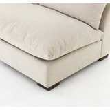 Featuring Grant 3-Piece Sectional - Oatmeal by Four Hands at Amethyst Home. Welcome to the modern lounging essential. Twill's purposeful slub adds textural interest to soft, durable, strain-resistant Crypton fabric in an inviting oatmeal. This fashion-forward upholstered collection mixes elegant fabrics with interesting design elements.
Each piece features.  Amethyst Home provides interior design, new home construction design consulting, vintage area rugs, and lighting in the San Diego metro area.