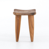 Featuring Zuri Outdoor Stool - Aged Natural Teak by Four Hands at Amethyst Home. Inspired by West African design, natural teak features organic knots, holes and graining to reflect its materials' rich roots, indoors or out. Cover or store inside during inclement weather and when not in use.
Overall Dimensions: 20"W x 13"L x 17"HColors: Aged Natural TeakMateria.  Amethyst Home provides interior design, new home construction design consulting, vintage area rugs, and lighting in the Tampa metro area.