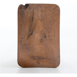 Featuring Zuri Outdoor Stool - Aged Natural Teak by Four Hands at Amethyst Home. Inspired by West African design, natural teak features organic knots, holes and graining to reflect its materials' rich roots, indoors or out. Cover or store inside during inclement weather and when not in use.
Overall Dimensions: 20"W x 13"L x 17"HColors: Aged Natural TeakMat.  Amethyst Home provides interior design, new home construction design consulting, vintage area rugs, and lighting in the Nashville metro area.