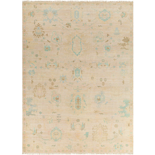 Antalya Natural / Ocean Hand-Knotted Rug