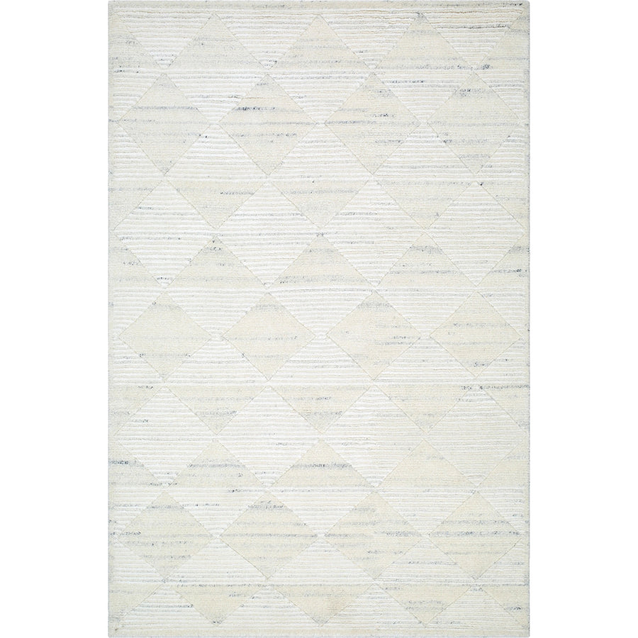 Becki Owens x Surya Gina Tapis noué à la main blanc
