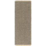 This beautiful Kimi area rug is the perfect addition to any room in your home. The special collaboration between Surya and Becki Owens has created a unique, eye-catching design that will bring texture and style to your space. The rug is made from polypropylene and jute, creating a textural woven pattern in natural tones with dark contrast. Amethyst Home provides interior design, new home construction design consulting, vintage area rugs, and lighting in the Houston metro area.