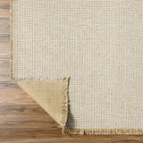 Introducing the Kimi area rug! This stunning and unique piece of art was designed in collaboration between Surya and Becki Owens, two creative minds coming together to create something special. The Kimi rug features a beautiful stitched design, with a textural woven pattern and self tassels that make it a one-of-a-kind addition to any space. Amethyst Home provides interior design, new home construction design consulting, vintage area rugs, and lighting in the Miami metro area.