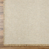 Introducing the Kimi area rug! This stunning and unique piece of art was designed in collaboration between Surya and Becki Owens, two creative minds coming together to create something special. The Kimi rug features a beautiful stitched design, with a textural woven pattern and self tassels that make it a one-of-a-kind addition to any space. Amethyst Home provides interior design, new home construction design consulting, vintage area rugs, and lighting in the Scottsdale metro area.