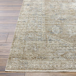 Introducing the Margaret area rug: the perfect fusion of style and comfort. This special Becki Owens x Surya collaboration piece is a must-have for any home. The Margaret area rug is crafted with premium polyester and features a unique design that brings a collected feel to any space. Amethyst Home provides interior design, new home construction design consulting, vintage area rugs, and lighting in the Houston metro area.