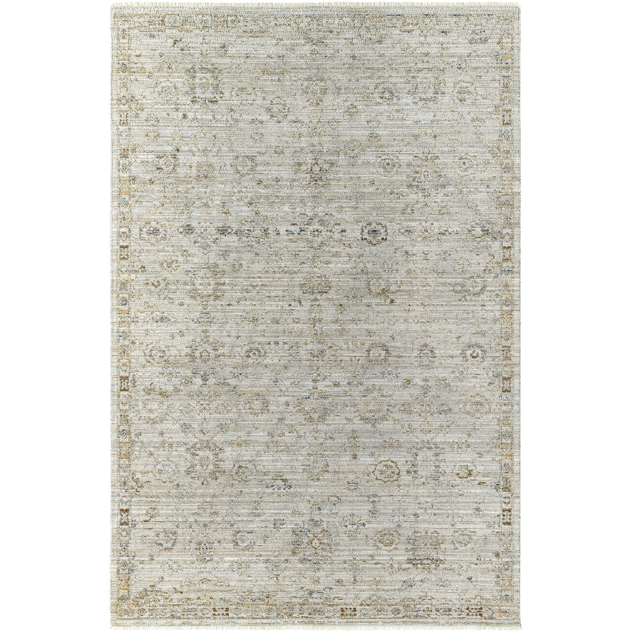 Tapis gris vintage Becki Owens x Surya Margaret