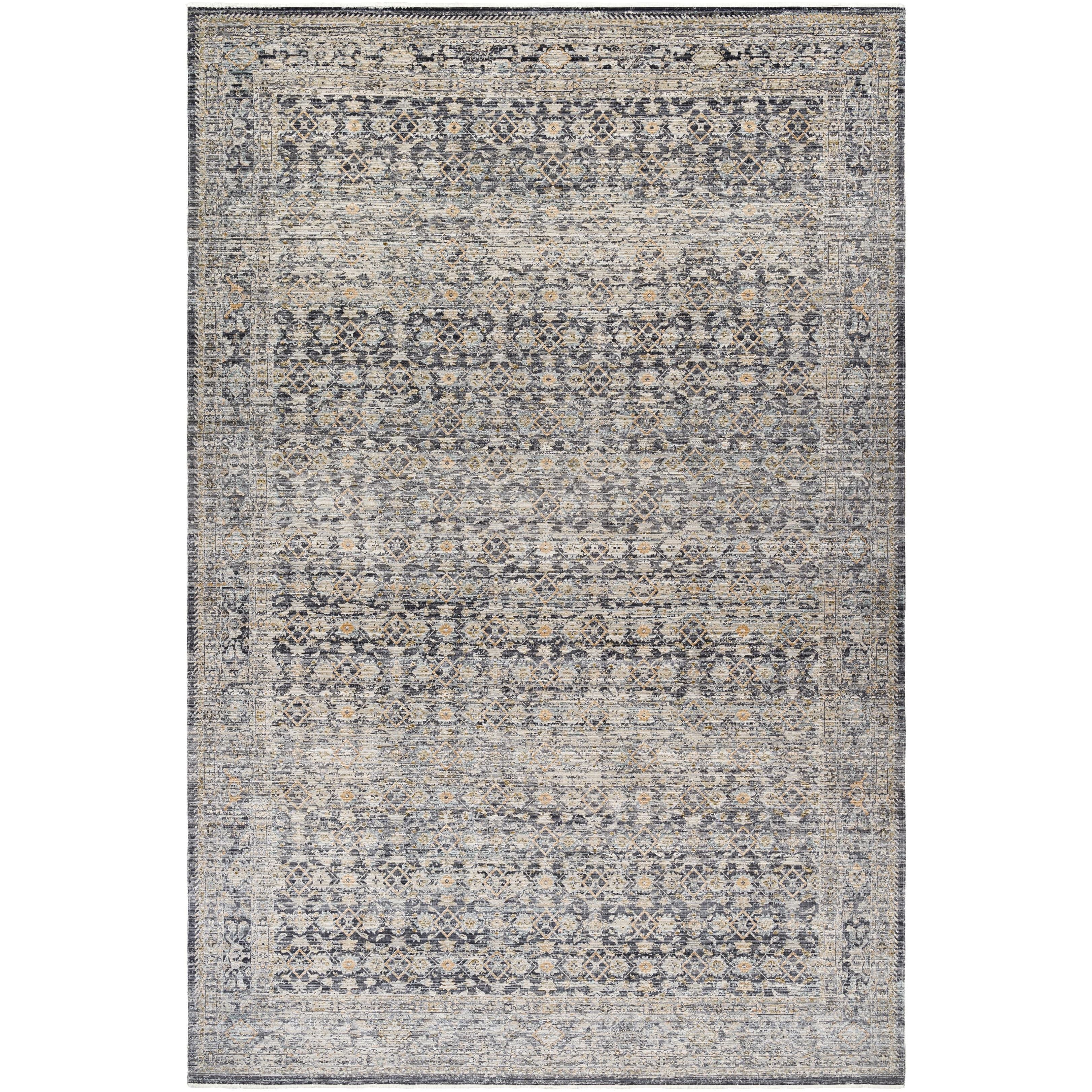 Introducing the Margaret area rug, the perfect combination of timeless style and modern sophistication! This unique rug from our Becki Owens x Surya collaboration features a distressed vintage design that is sure to bring a cozy, inviting atmosphere to any space. Amethyst Home provides interior design, new home construction design consulting, vintage area rugs, and lighting in the Seattle metro area.