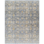 Introducing the Margaret area rug, designed as a special collaboration for our Becki Owens x Surya line! This exquisite rug is sure to transform any space into a beautiful oasis. It features a vintage floral design, crafted with polyester for maximum durability. The main colors of navy and taupe are woven together to create a stunning effect. Amethyst Home provides interior design, new home construction design consulting, vintage area rugs, and lighting in the Tampa metro area.