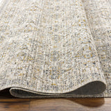 Featuring Becki Owens x Surya Margaret Medium Gray Rug by Surya at Amethyst Home. Introduce your home to the timeless beauty of the Margaret area rug! This special piece from our Becki Owens x Surya collaboration is the perfect way to add a vintage-inspired touch to any space. Expertly crafted from durable polyester, this rug features a stunning dark neutr. Amethyst Home provides interior design, new home construction design consulting, vintage area rugs, and lighting in the Washington metro area.