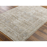The Margaret area rug brings a touch of timeless beauty to any room. This special collaboration piece from Becki Owens x Surya is a stunning addition to your home. With a distressed feel, the rug evokes a feeling of antique charm. Crafted with polyester, the rug features beautiful neutral tones and is perfect for high traffic areas. Amethyst Home provides interior design, new home construction design consulting, vintage area rugs, and lighting in the Monterey metro area.