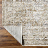 The Margaret area rug brings a touch of timeless beauty to any room. This special collaboration piece from Becki Owens x Surya is a stunning addition to your home. With a distressed feel, the rug evokes a feeling of antique charm. Crafted with polyester, the rug features beautiful neutral tones and is perfect for high traffic areas. Amethyst Home provides interior design, new home construction design consulting, vintage area rugs, and lighting in the Nashville metro area.