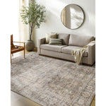 The Marlene area rug is a stunning collaboration between Surya and Becki Owens, designed to bring a touch of elegance to any space. This gorgeous rug features a subtle medallion pattern in perfect neutral colors, making it a versatile piece that will easily elevate the atmosphere of any room. Amethyst Home provides interior design, new home construction design consulting, vintage area rugs, and lighting in the Salt Lake City metro area.