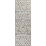 Introducing the Marlene area rug, a stunning piece of artistry crafted by the collaboration of Surya and Becki Owens. This unique and elegant design features beautiful blue tones that will bring a serene ambiance to any space. Amethyst Home provides interior design, new home construction design consulting, vintage area rugs, and lighting in the Newport Beach metro area.