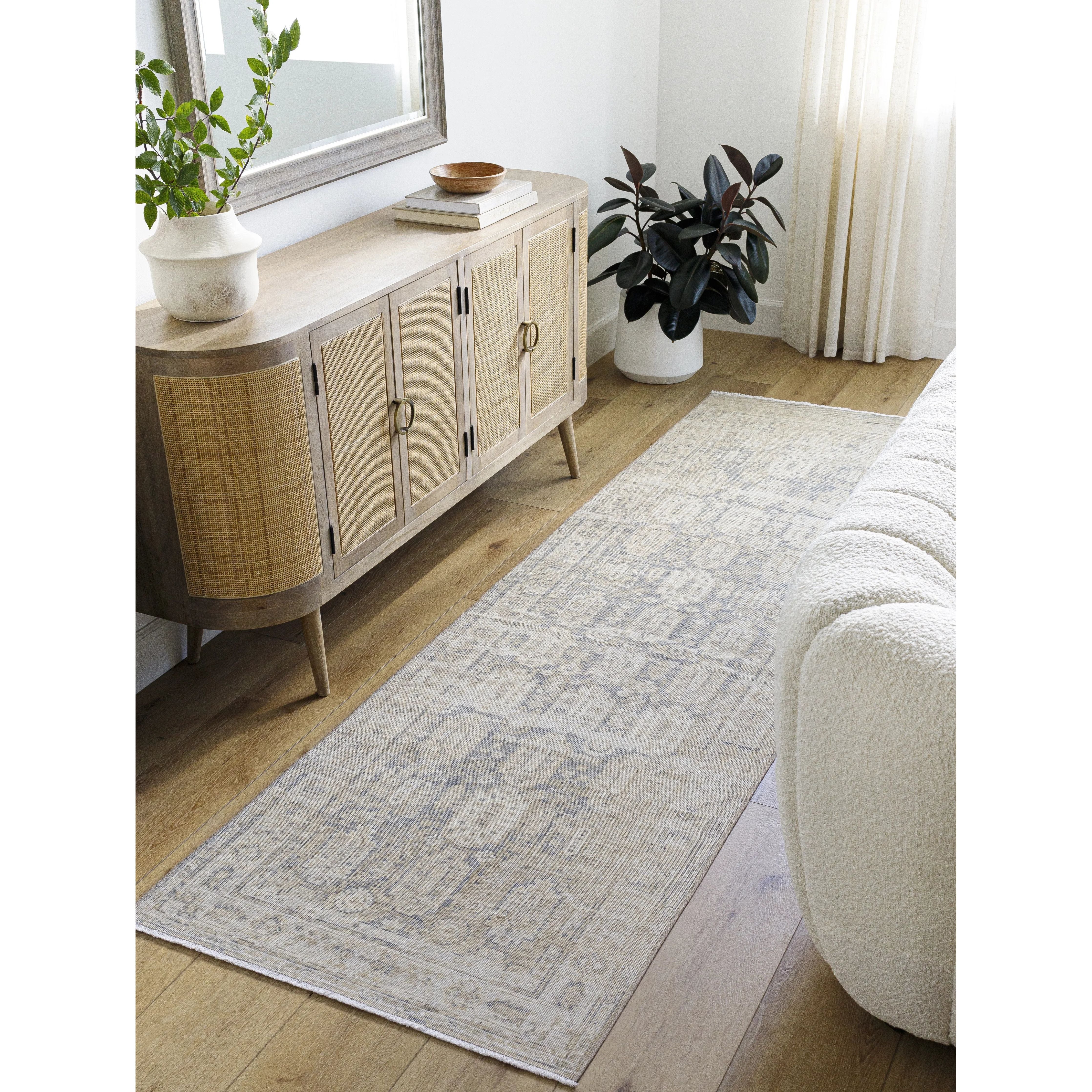 Look no further than the Claire Denim Rug to bring an effortlessly chic style to any room. This beautiful rug is hand crafted for a unique and stylish look that adds the perfect finishing touch Amethyst Home provides interior design, new home construction design consulting, vintage area rugs, and lighting in the Laguna Beach metro area.