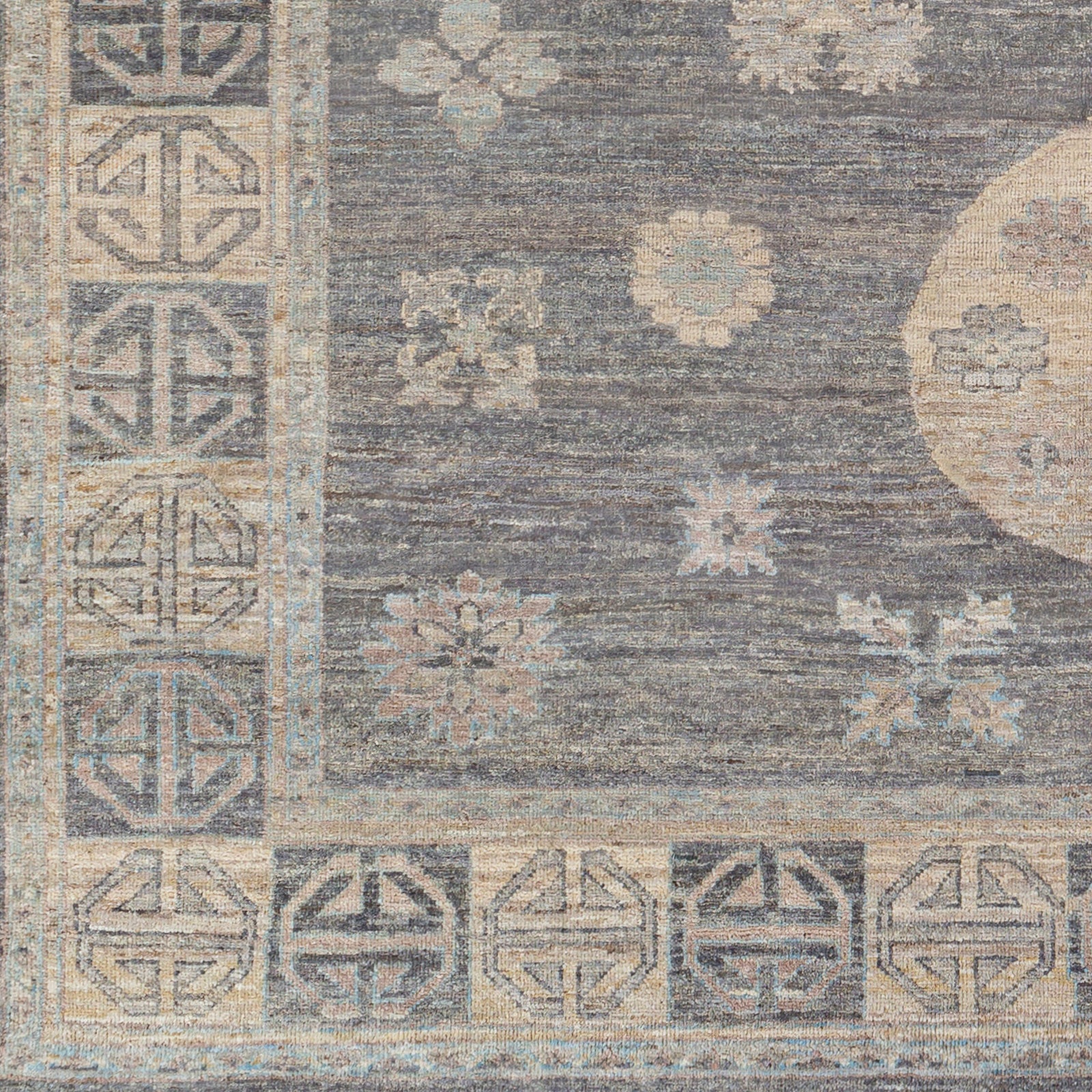 The Khotan Collection showcases traditional inspired designs that exemplify timeless styles of elegance, comfort, and sophistication. With their hand knotted construction, these rugs provide a durability that can not be found in other handmade constructions, and boasts the ability to be thoroughly cleaned as it contains no chemicals that react to water, such as glue. AmethystHome provides interior design, new construction, custom furniture, and rugs for Scottsdale metro area