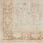 Experience the unique warmth and vintage charm of the Normandy Hand-Knotted Rug. Crafted with traditional Ushak patterns, this rug will become a timeless centerpiece in any setting. Its versatile palette and antique wash add an effortless elegance, making it a perfect addition to any home. Amethyst Home provides interior design, new construction, custom furniture, and area rugs in the Louisville metro area