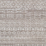 Add a touch of rustic elegance to your home with the Pompei Rust / Silver hand-knotted rug by Surya featuring recycled PET yarn. This rug is indoor and an outdoor rug, is a washable rug, and perfect for a high traffic area. Amethyst Home provides interior design, new construction, custom furniture, and area rugs in the Newport Beach metro area.