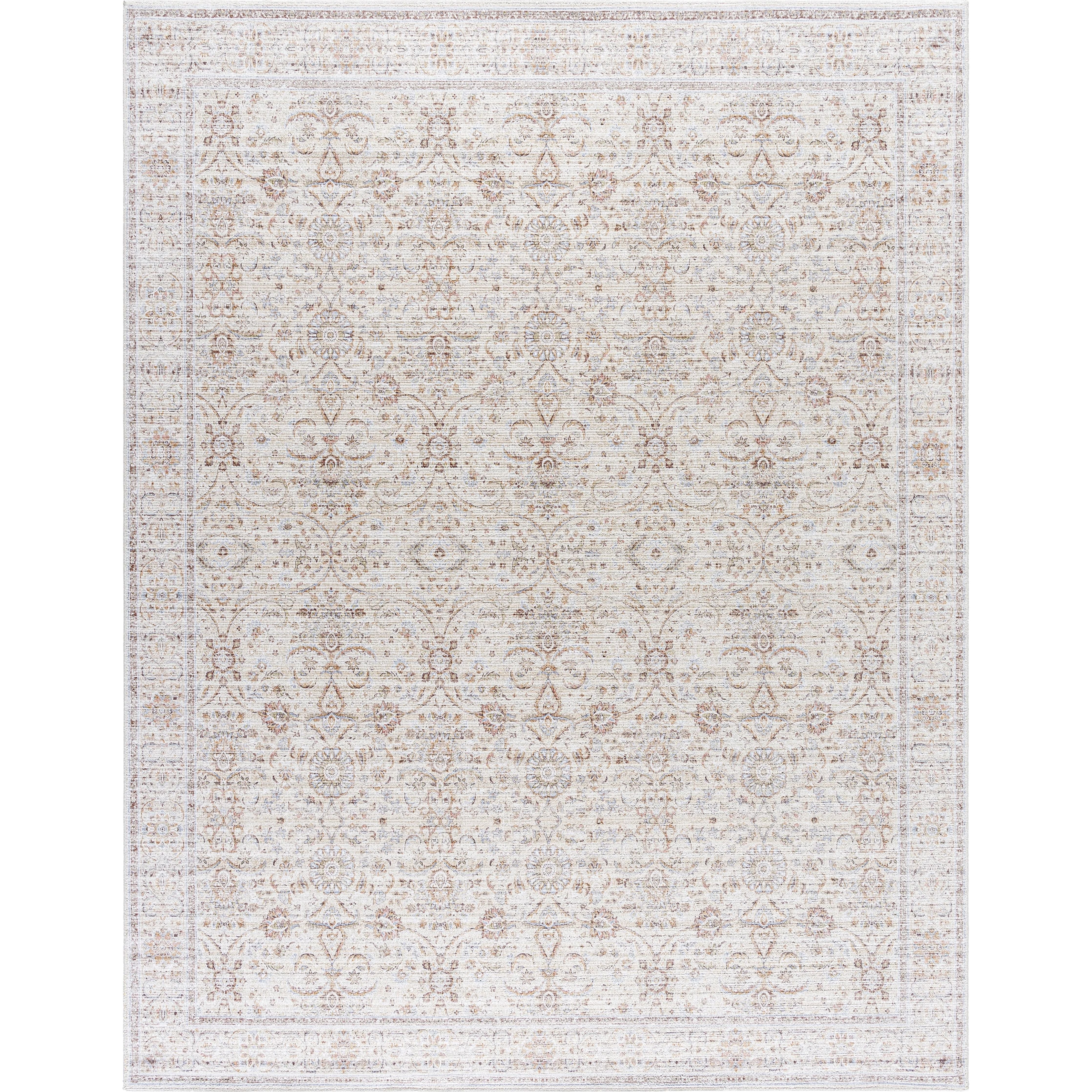 Featuring Spokane Beige Rug by Surya at Amethyst Home. Transform your living space with the versatile and elegant Spokane Beige Rug. Its subtle color and intricate design adds warmth and sophistication to any room. Crafted with high-quality materials, this rug is soft to the touch and durable for everyday use. 
100% PolyesterMachine Woven Medium PileT.  Amethyst Home provides interior design, new home construction design consulting, vintage area rugs, and lighting in the Salt Lake City metro area.