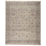 The Tierzah Sahlest Area Rug by Jaipur Living, or TRZ03, boasts a Persian knot construction and tonal gray, beige, and charcoal palette that grounds any space. This artisan-made rug features fringe trimmed details for a touch of global charm. This is perfect for your living room, bedroom, or other medium traffic area. 