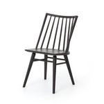 Try a cleaner, more modern take on the traditional Windsor with our Windsor Dining Chair. This tall beauty is wire-brushed to bring out the cathedral grain in the oak, and stained deep black for lovely contrast with more industrial decor. This chair is perfect for a dining room or that special nook in your home.