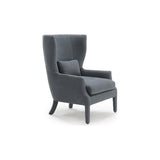 The Celine Wing Chair by Verellen has a tall, curved back and provides the ultimate comfort and style for any environment. Curl up with your favorite book or your guests favorite seat, this will stay in the family for years to come. 