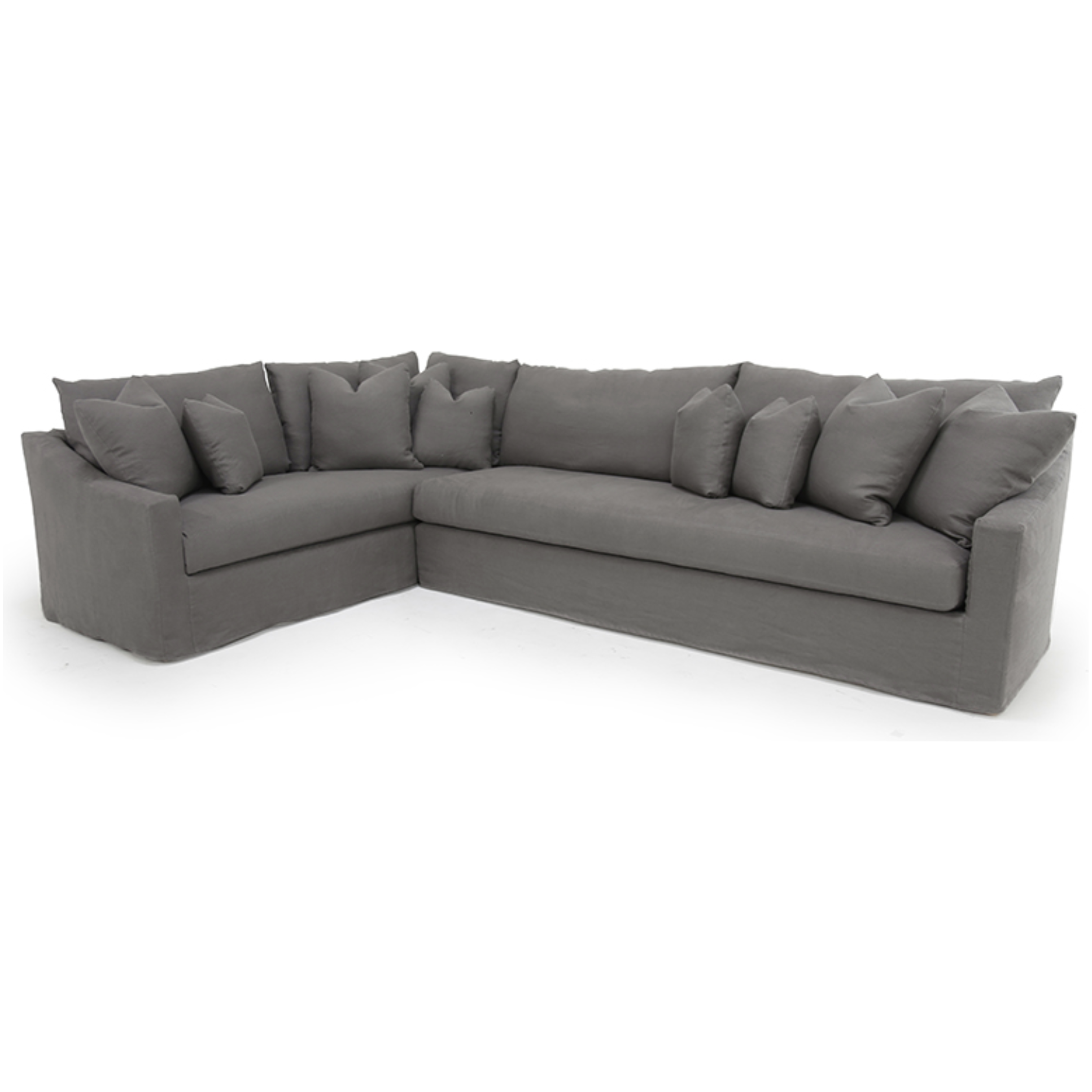 The Duke Sofa from Verellen is perfect for families and enjoyable in all seasons of life. Each sofa is custom made with your style, fabric, length, and comfort in mind. When your sofa is made, it's created from sustainably harvested hardwood. Amethyst Home proudly serves the Austin, Houston, and Dallas Texas metro.